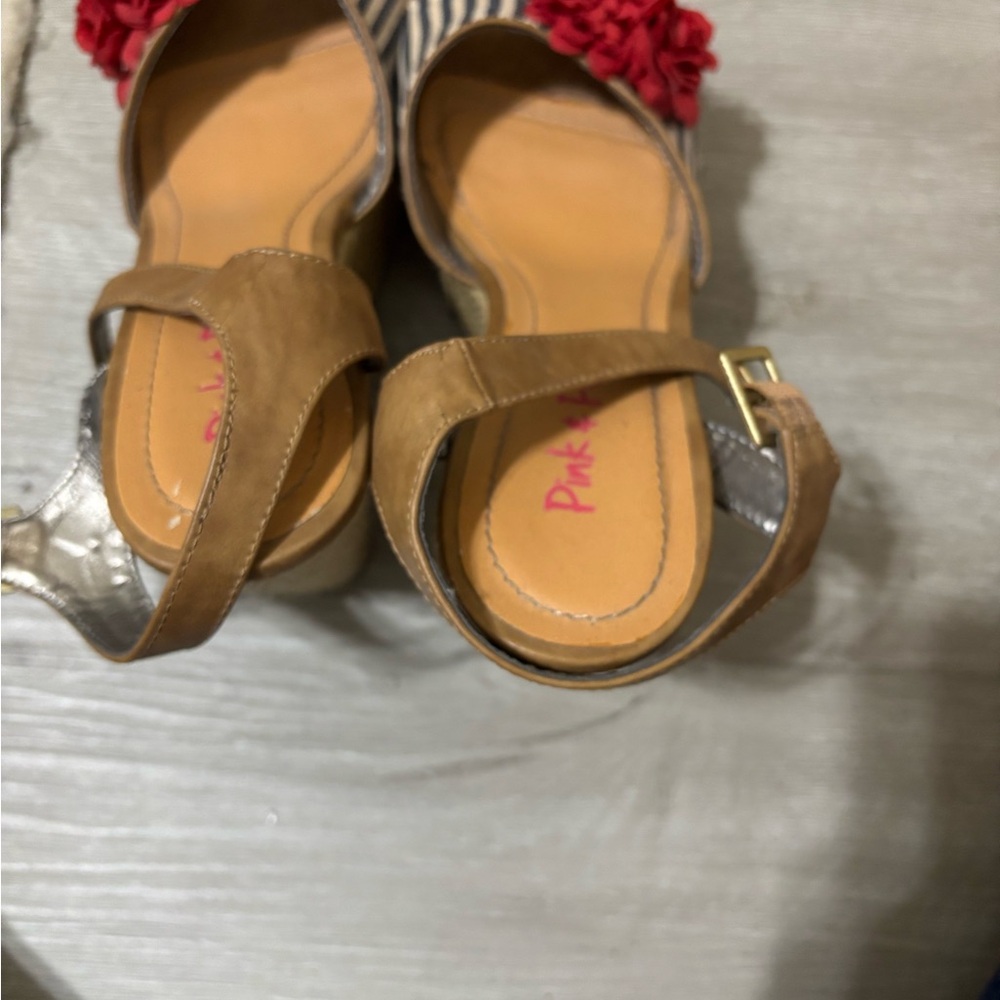 Pink & Pepper Brown Sandals